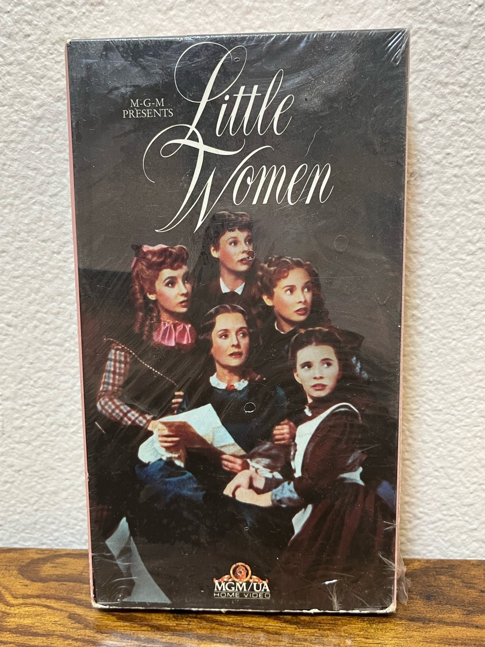 Source Unknown Little Women VHS Style Artwork in Black and Brown